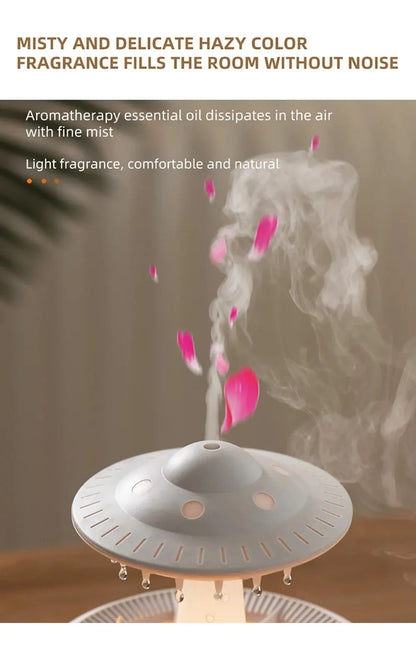 Aierwill UFO Humidifier – Ultrasonic Aroma Diffuser with Remote