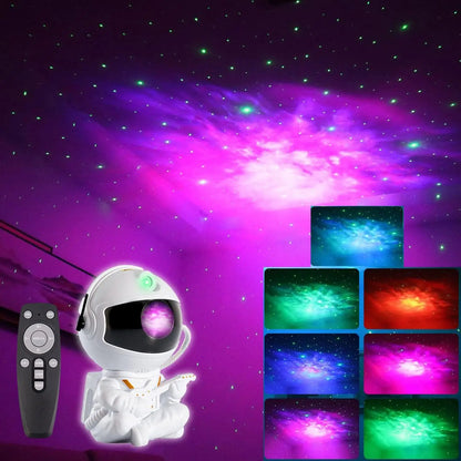 Astronaut Galaxy Projector – Star Night Light for Kids