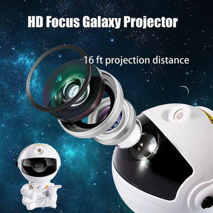 Astronaut Galaxy Projector – Star Night Light for Kids