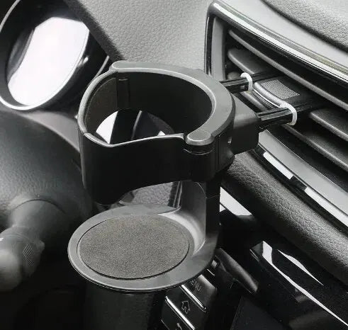 Car Air Vent Cup Holder - Bottle, Coffee, & Ashtray Organizer.