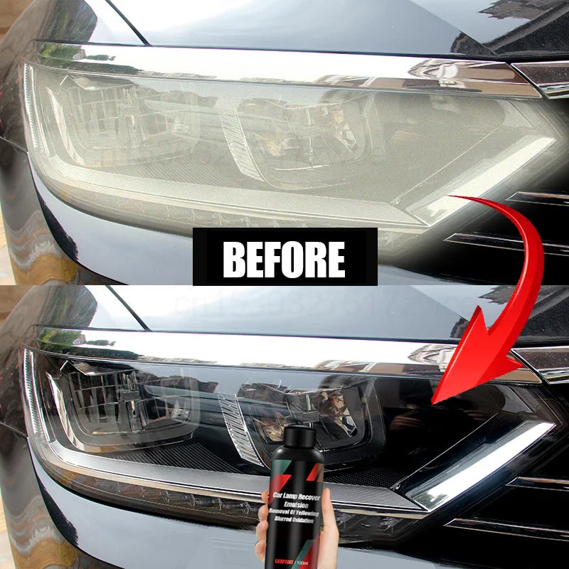 Headlight Restoration Kit - Polish, Repair, Clean & Shine!