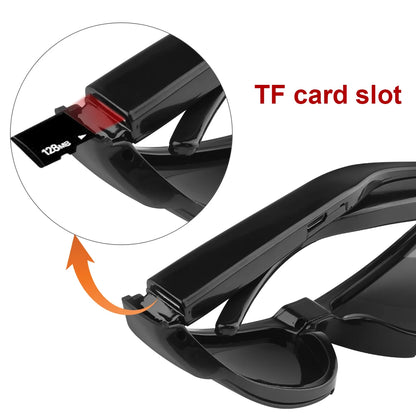 HD 1080P Glasses Camera - Wearable Recorder.