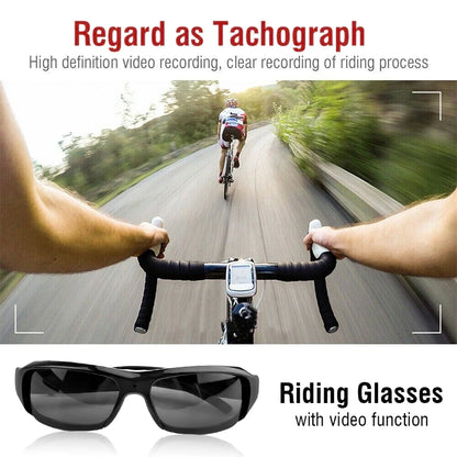 HD 1080P Glasses Camera - Wearable Recorder.