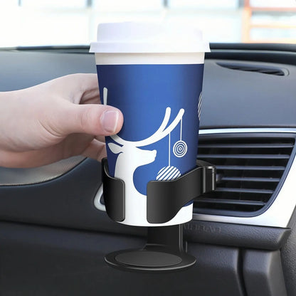 Car Air Vent Cup Holder - Bottle, Coffee, & Ashtray Organizer.