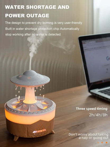 Aierwill UFO Humidifier – Ultrasonic Aroma Diffuser with Remote