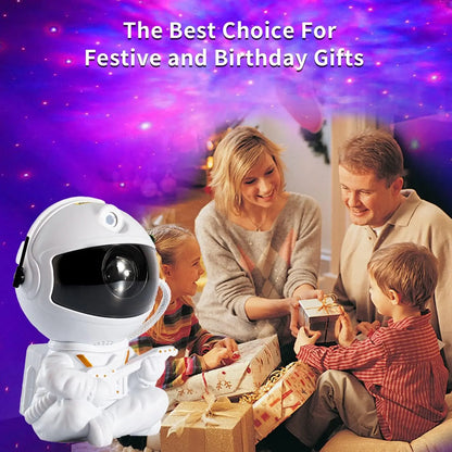 Astronaut Galaxy Projector – Star Night Light for Kids