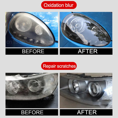 Headlight Restoration Kit - Polish, Repair, Clean & Shine!