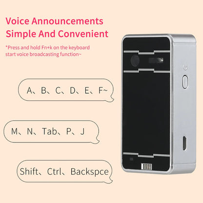 Bluetooth Laser Keyboard – Portable with Mouse Function