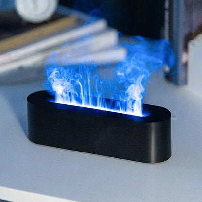 RGB Flame Diffuser – USB Humidifier with 7-Color Light