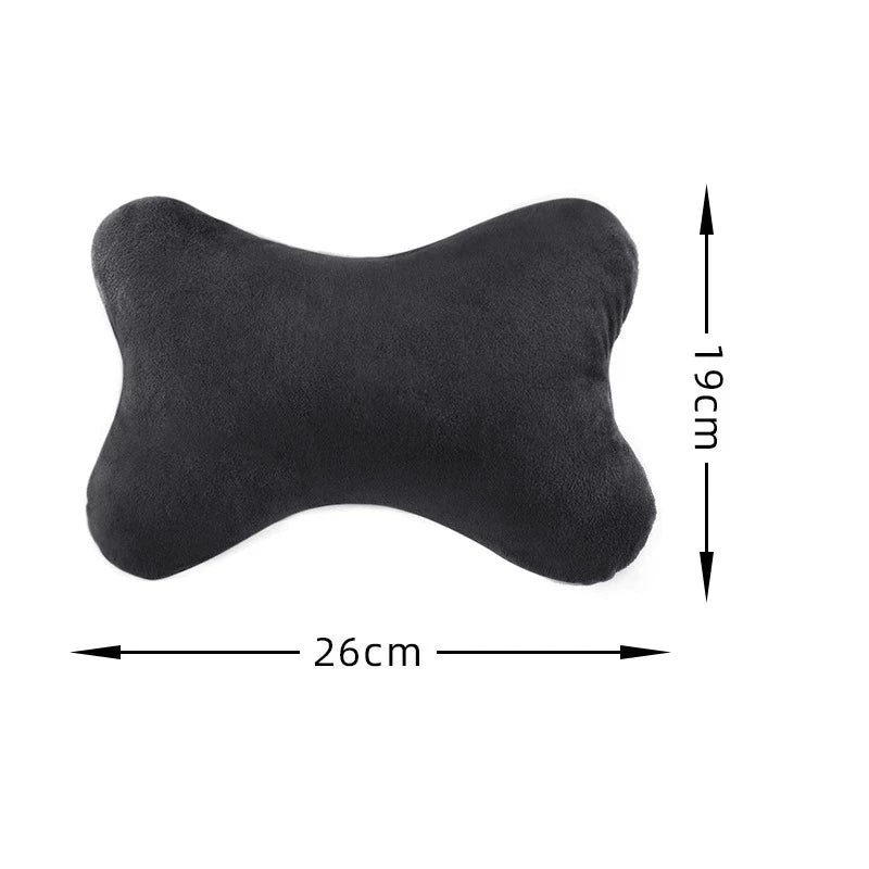 Car Neck Pillow - Cotton Flannel, Universal for All Models.