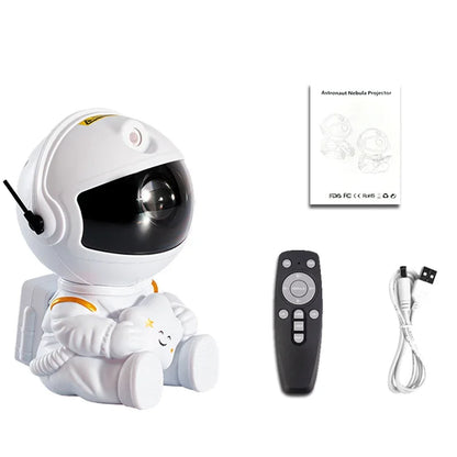 Astronaut Galaxy Projector – Star Night Light for Kids